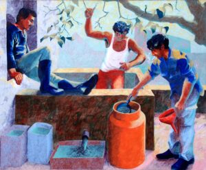 The Grape Treaders, Theriso