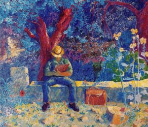Landscape With Painter